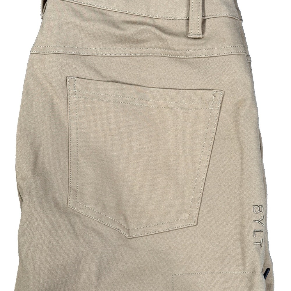 BYLT Everyday Jogger 32 Tech Fabric Tan Slim Fit Casual Commuter